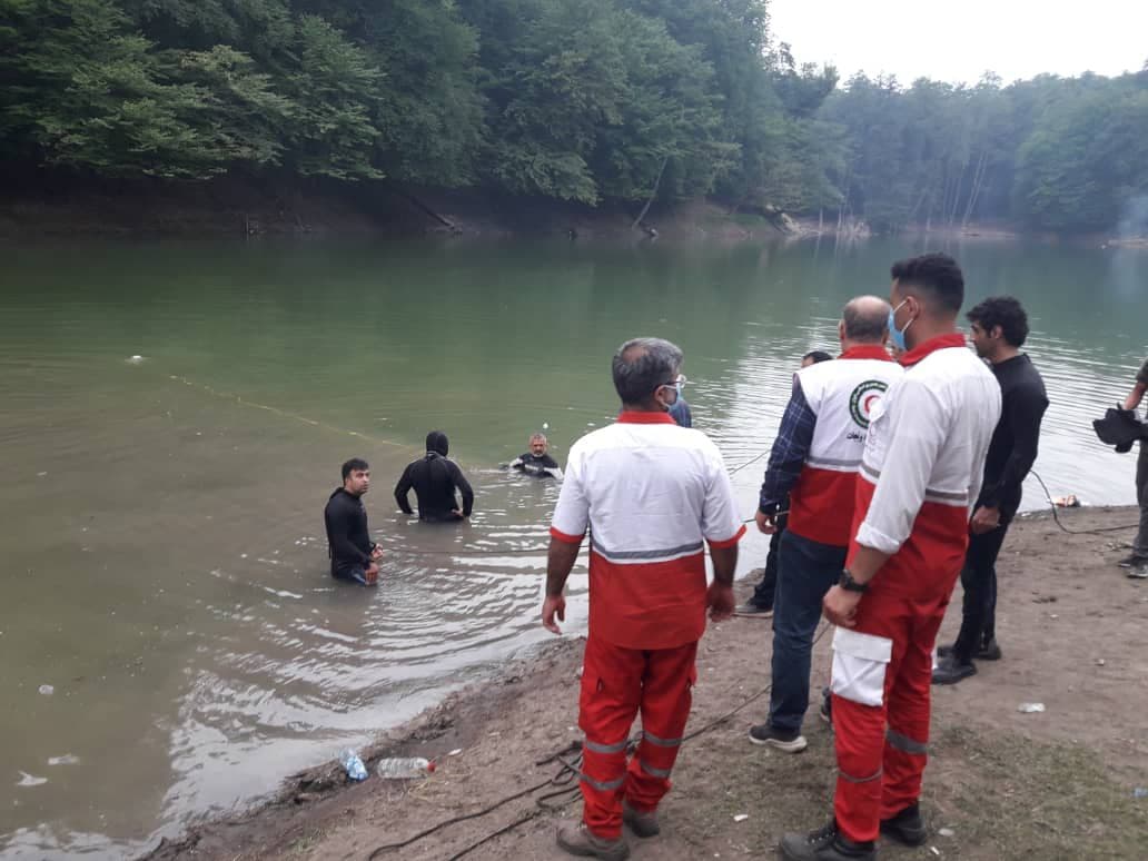 غرق شدگی دو جوان در دریاچه ی چورت ساری  