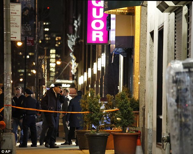 درگیری مسلحانه در مرکز شهر منهتن