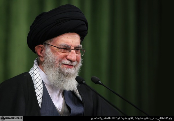 نشست تصویری رهبر انقلاب آیت الله خامنه ای با مداحان اهلبیت در سالروز ولادت حضرت زهرا سلاماللهعلیها