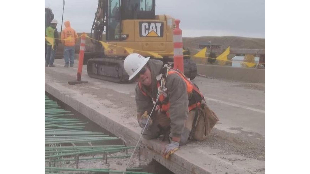 man loses half his body in forklift accident