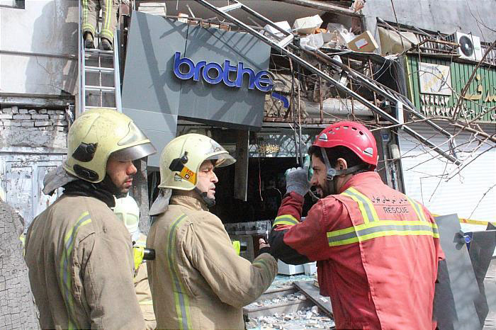 انفجار گاز شهری در فروشگاه چرخ خیاطی حادثه آفرید 