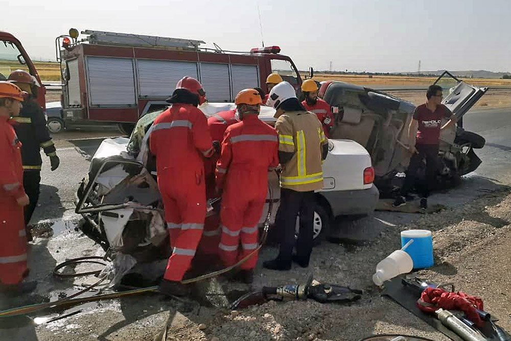 سانحه رانندگی در حومه مشهد با 8 مجروح و کشته