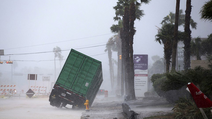 وقوع توفان سهمگین «هاروی» در ایالت تگزاس آمریکا+ تصاویر 
