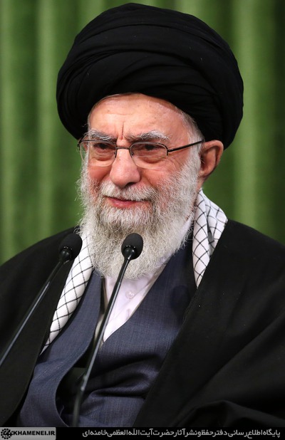 نشست تصویری رهبر انقلاب آیت الله خامنه ای با مداحان اهلبیت در سالروز ولادت حضرت زهرا سلاماللهعلیها