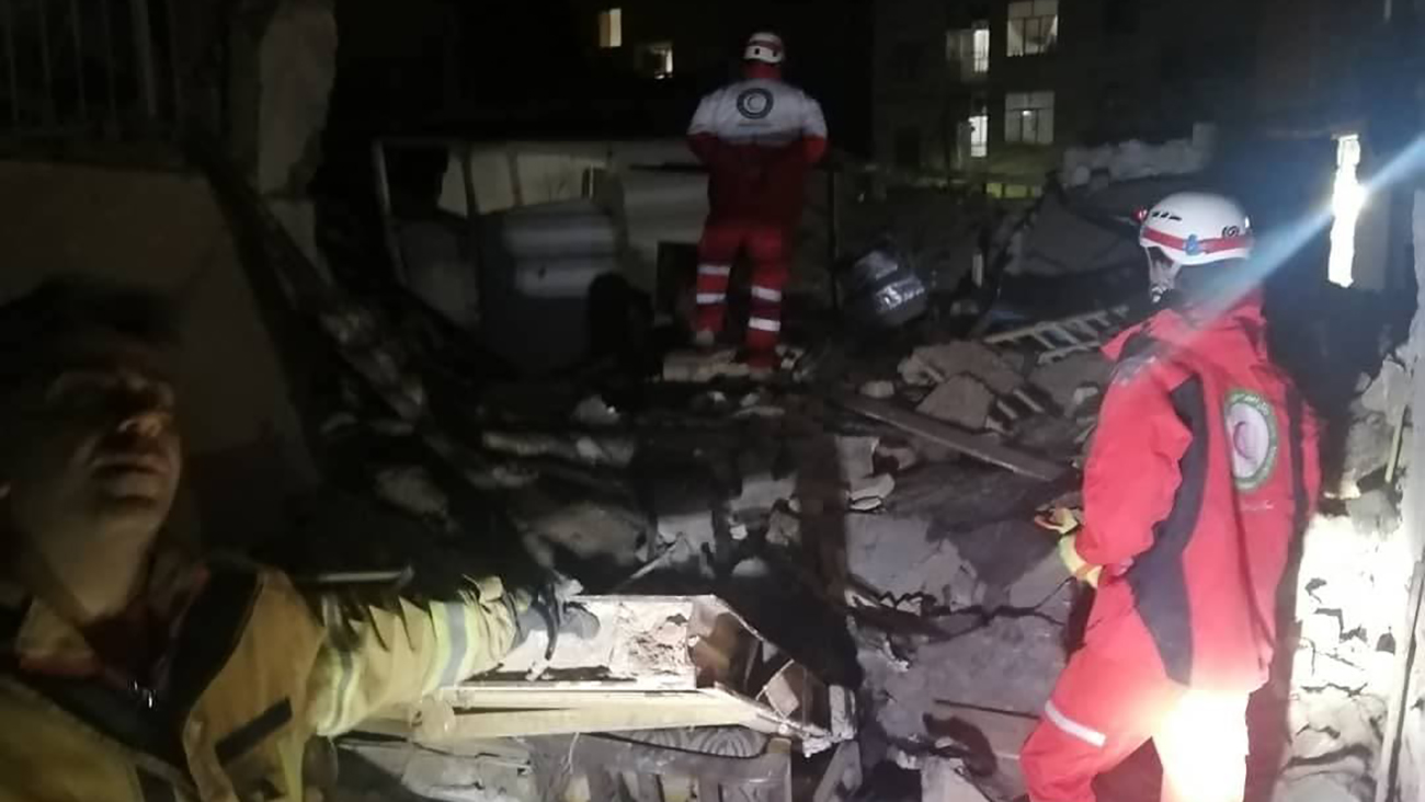 انفجار دو واحد مسکونی در کرج