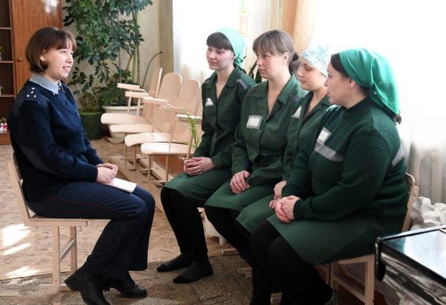 (تصاویر) زندان زنان در روسیه