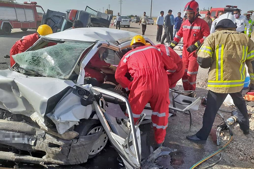 سانحه رانندگی در حومه مشهد با 8 مجروح و کشته