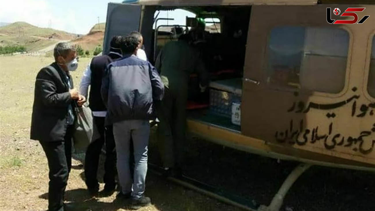 بالگرد "هوانیروز" جان کوهنورد قزوینی را نجات داد 
