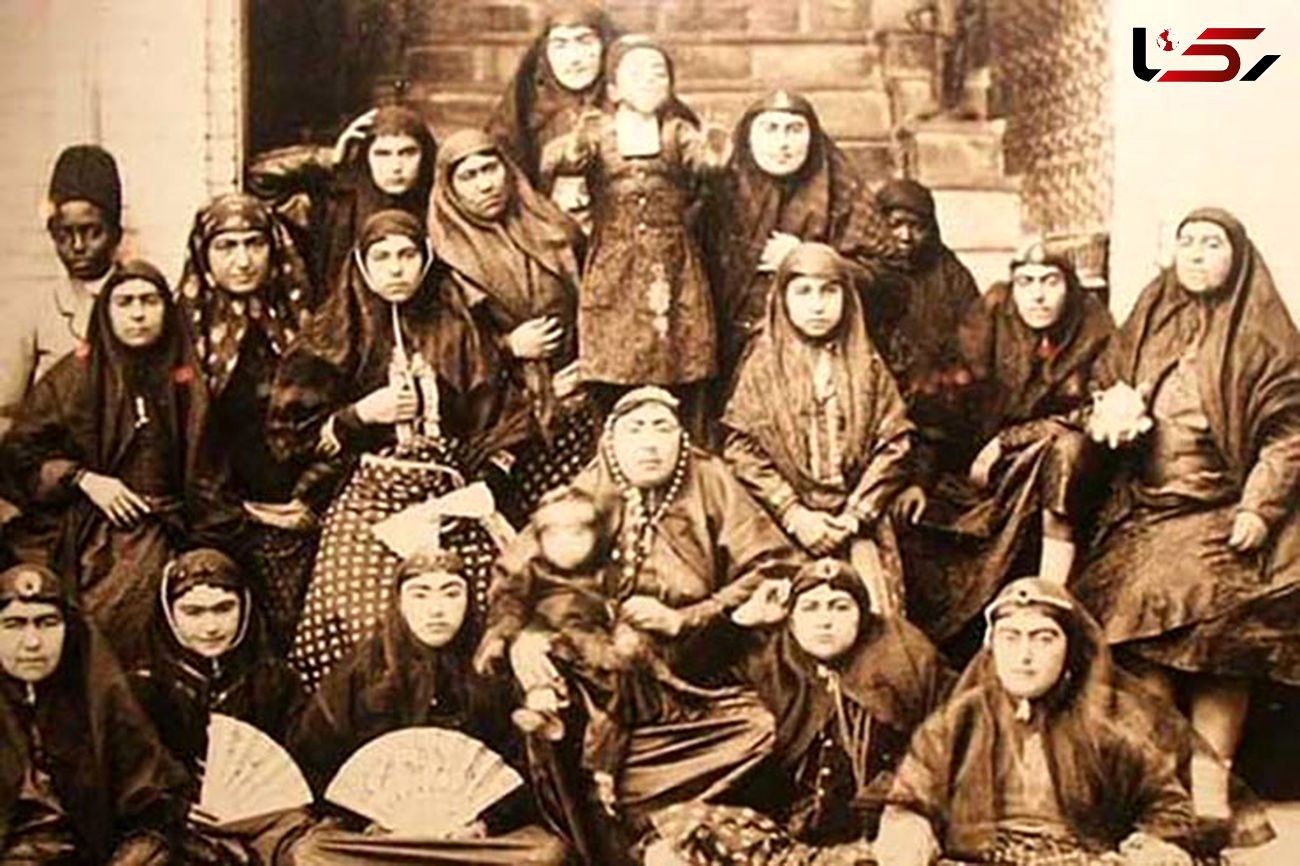 زنان صیغه ای ناصرالدین شاه چقدر حقوق می گرفتند عکس