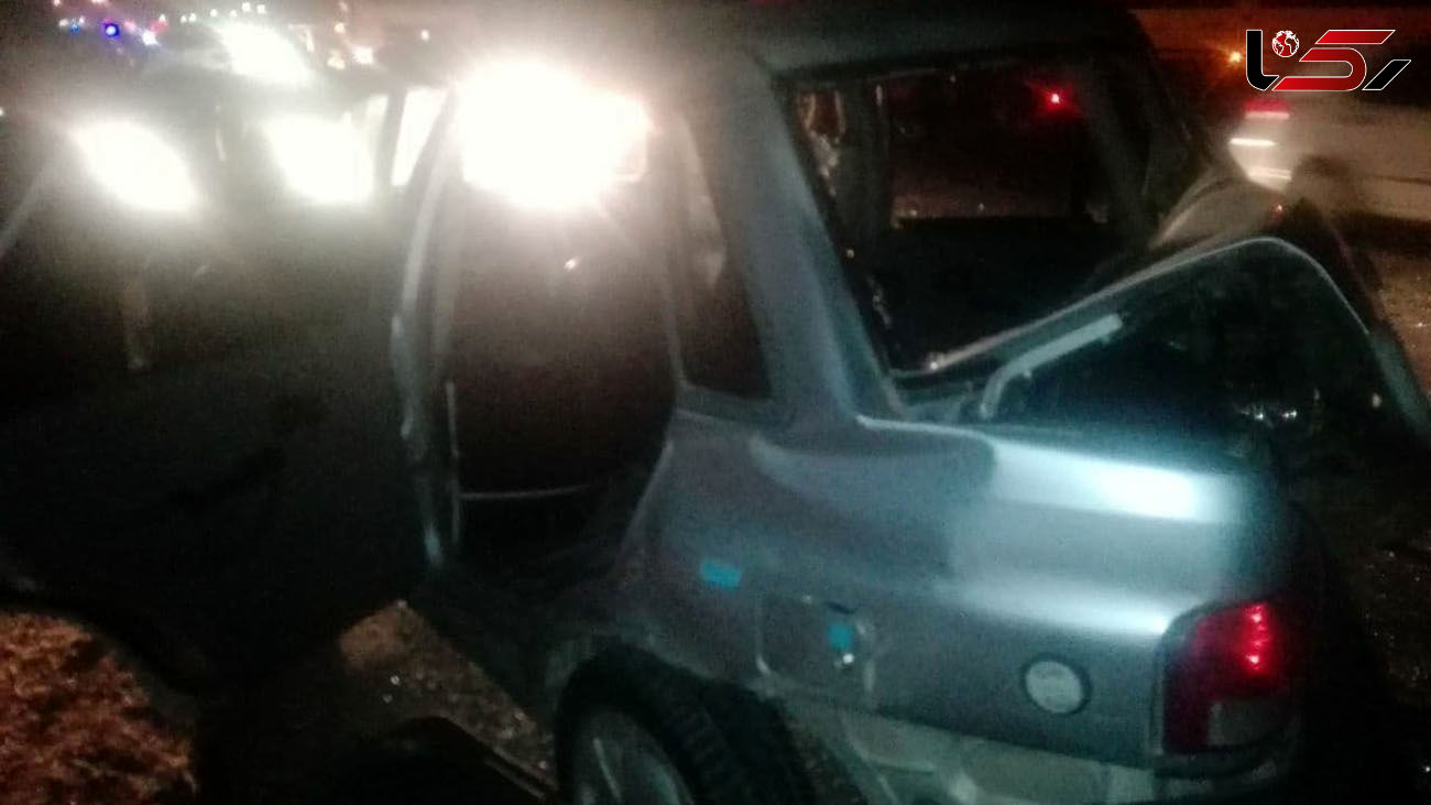  6 مجروح بر اثر سانحه رانندگی در محور کرمانشاه به بیستون+ عکس