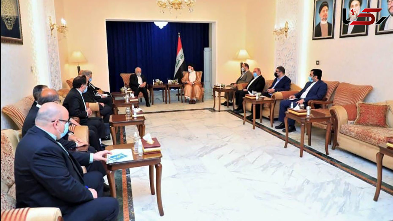 ظریف و سید عمار الحکیم در بغداد دیدار کردند