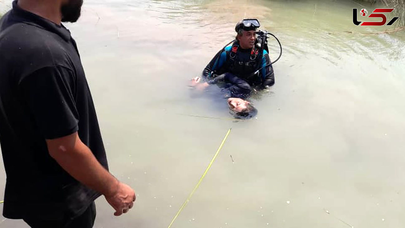  کشف جنازه 2 مرد در کانال سلمان فارسی اهواز + عکس 