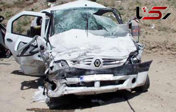 مرگ تلخ راننده ال 90 در تصادف با 2 اسب / در گلستان رخ داد