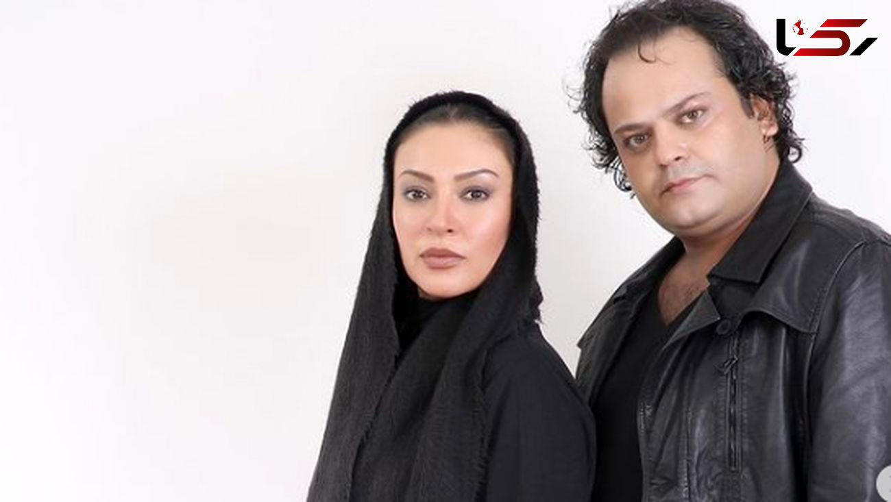 عکس غم انگیز زیبا بروفه و همسرش