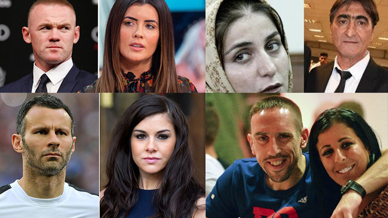 10 فوتبالیست خائن به همسر را بشناسید از ناصر تا وین رونی عکس