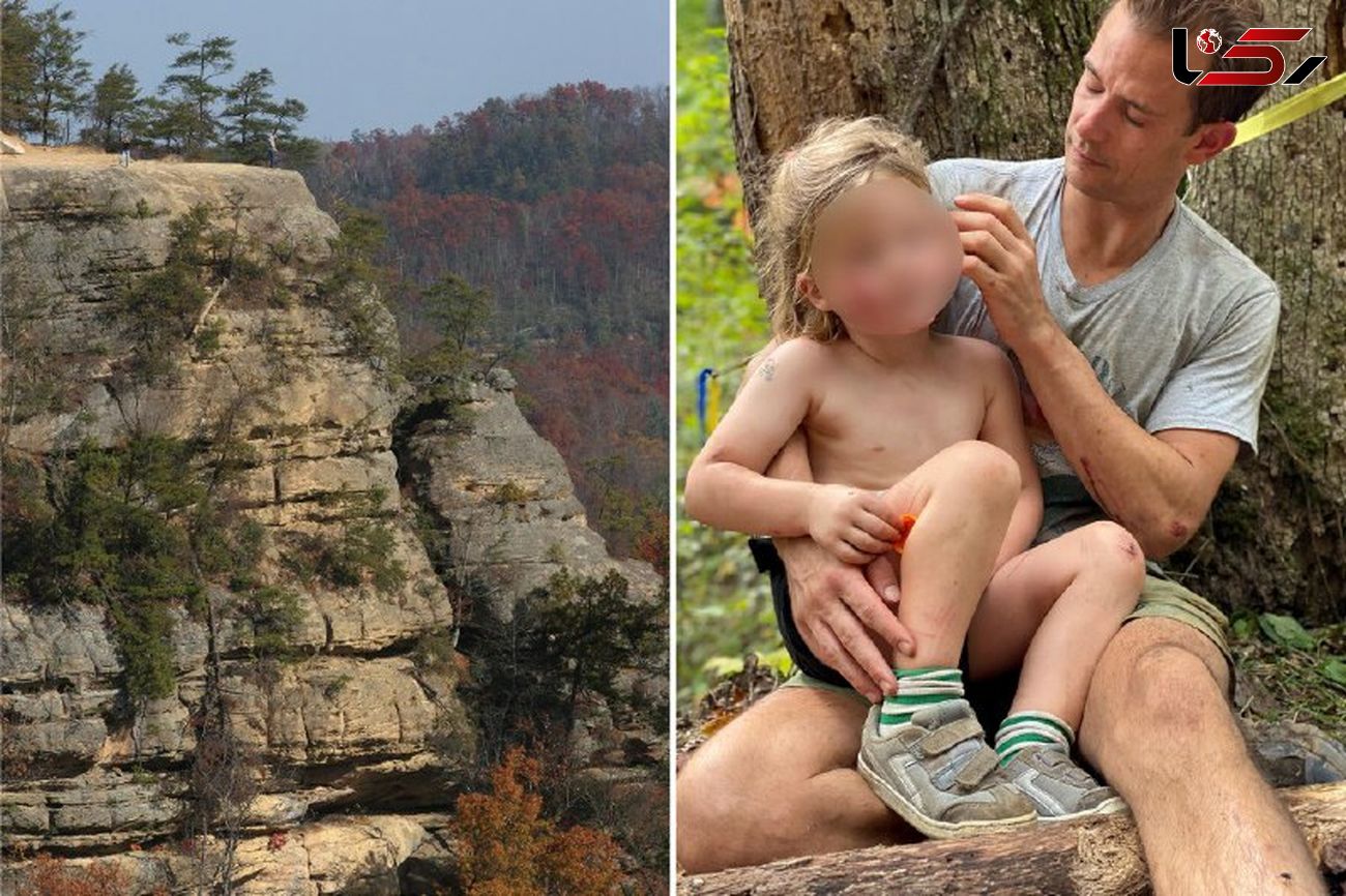 زنده ماندن کودک 4 ساله پس از سقوط از ارتفاع 21 متری + عکس