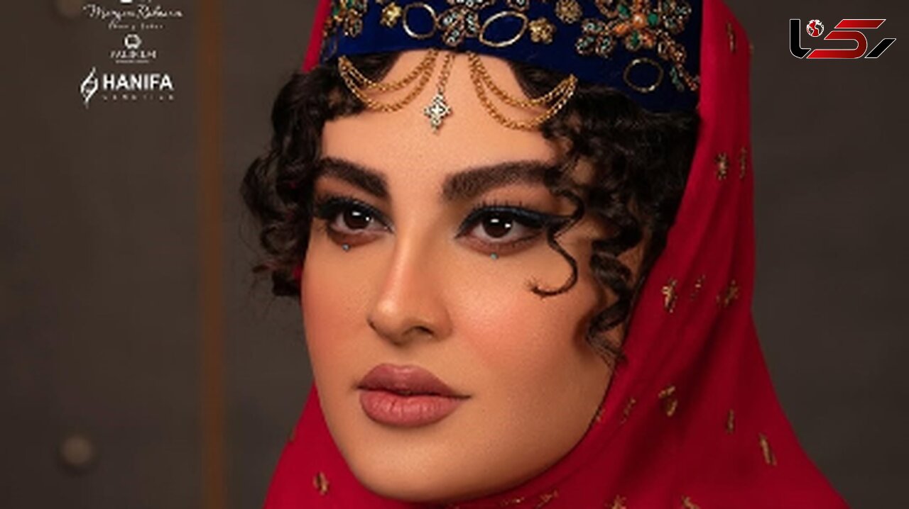 عکس سفر در زمان / مریم مومن در جشن تولد 24 سالگی اش با کیکی شبیه چهره خودش