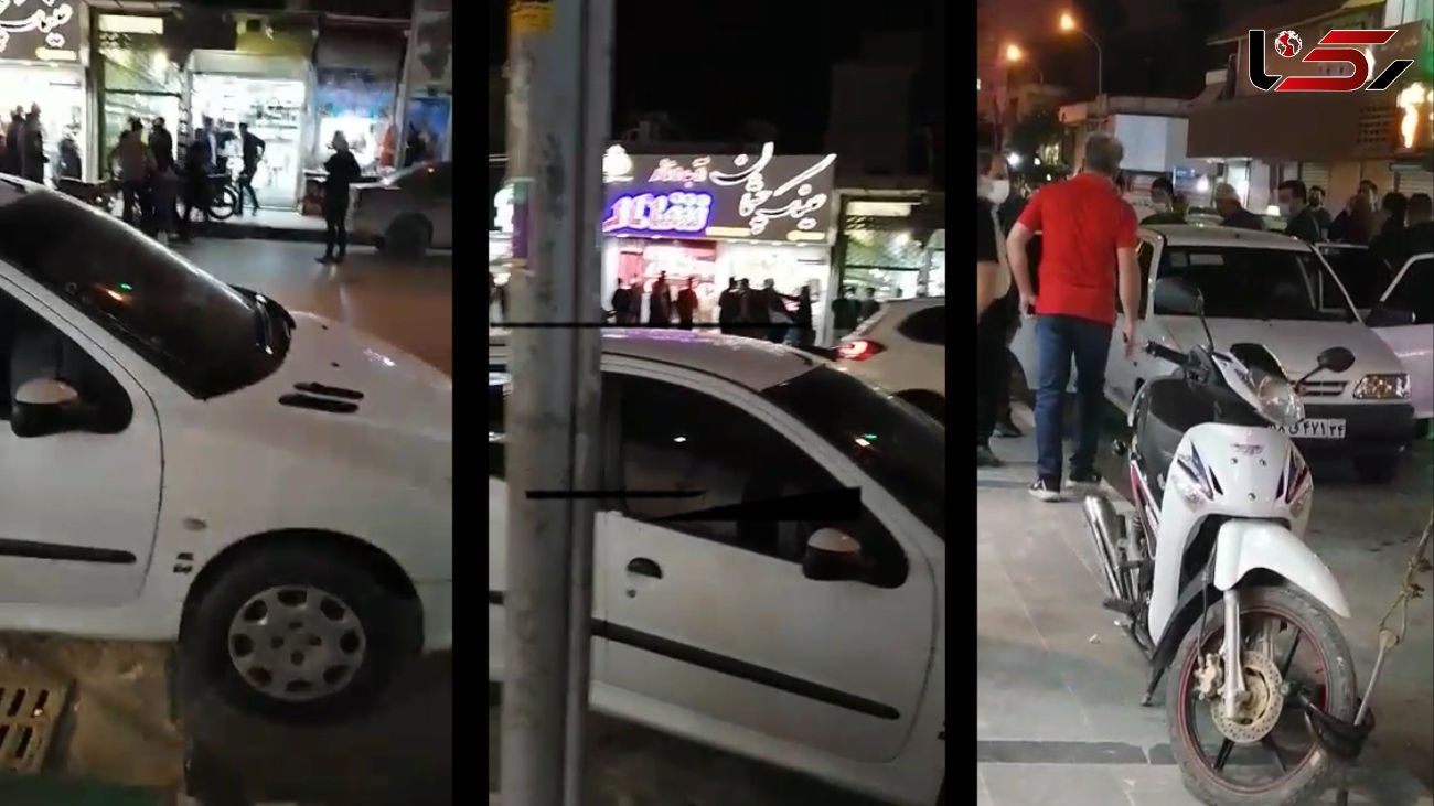 حمله  مردان قلدر با مهمات جنگی به خانه ها + فیلم و عکس / آبادان